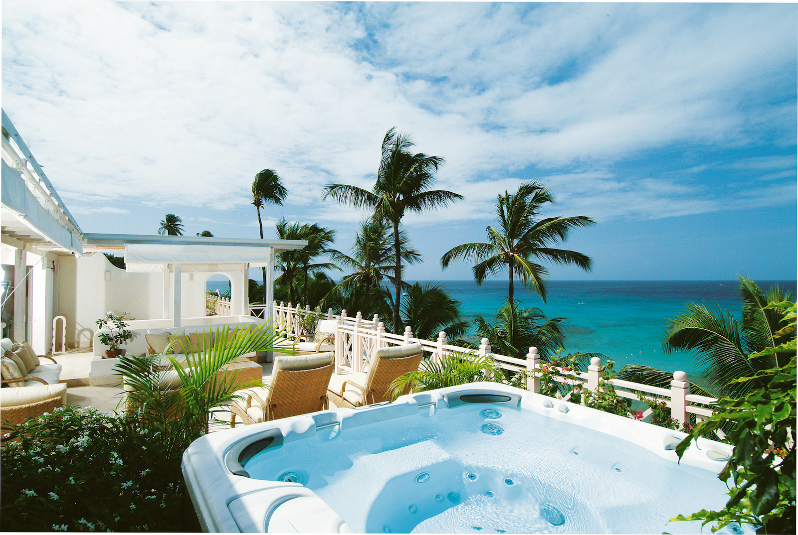 Reeds House 14 roof top jacuzzi Barbados Barbados