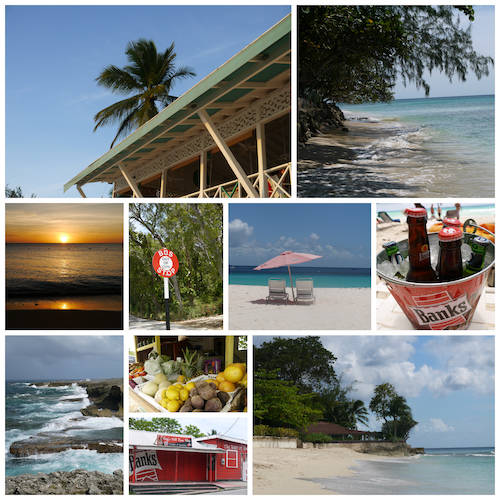 Barbados collage