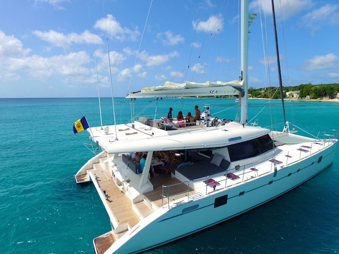 luxury catamaran cruise barbados