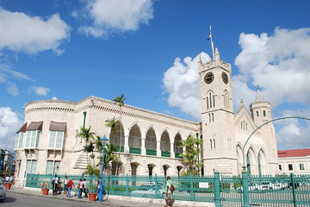 Barbados Parliament Buildings in Bridgetown